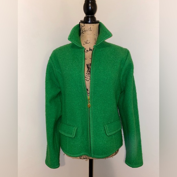 Lisa international Jackets & Blazers - Lisa International Jacket in Bright Green